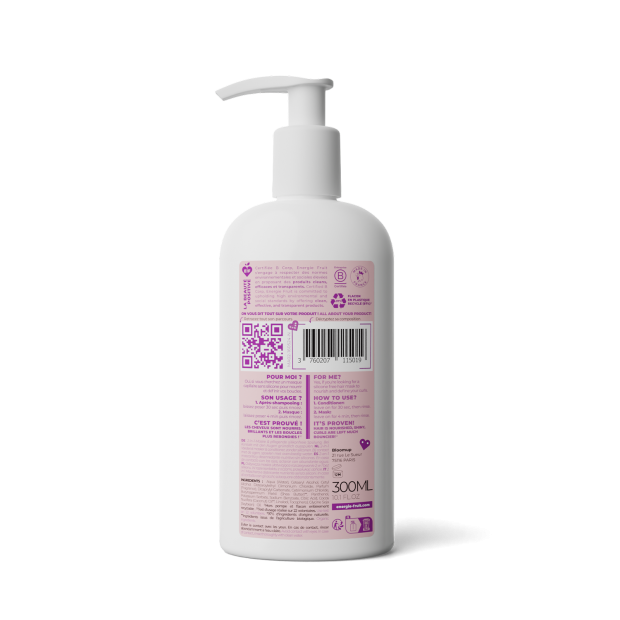 Masque 2-En-1 Sans Silicone Cheveux Bouclés Coco & Beurre De Karité Bio, 300ml