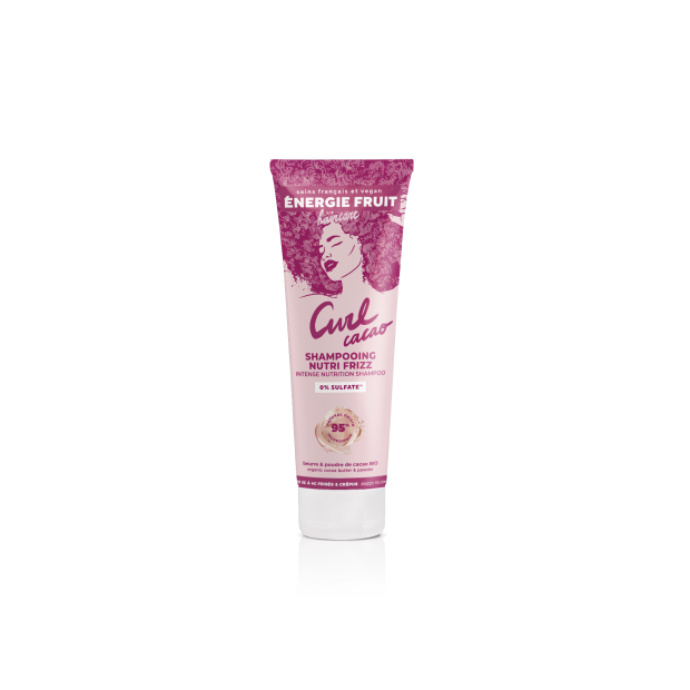 Energie Fruit Shampooing nutri intense sans sulfate poudre et beurre de cacao Bio, 250ml | Parashop.com