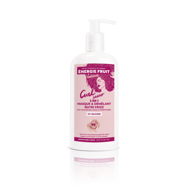 Energie Fruit Masque 2en1 nutri intense poudre et beurre de cacao bio, 300ml | Parashop.com