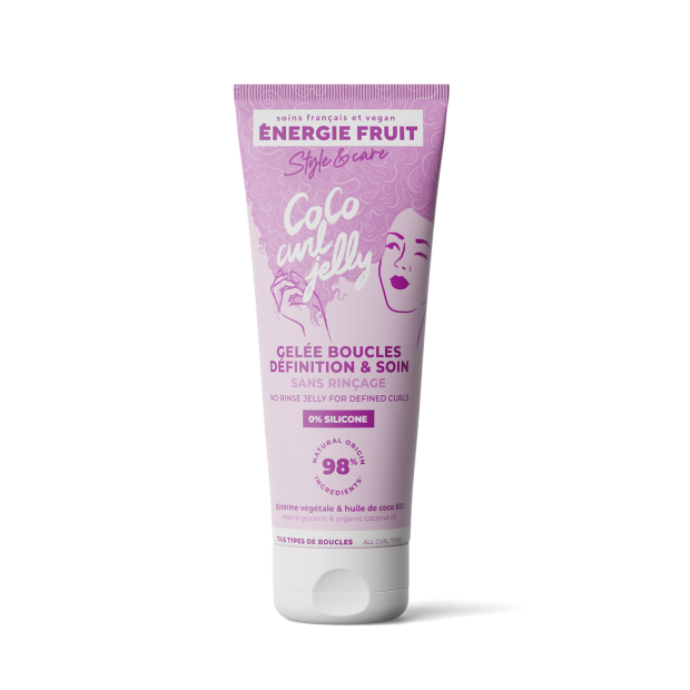 COCO CURL Gelée soin coiffant définition des boucles, 200ml Energie Fruit - Parashop