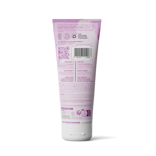 COCO CURL Gelée soin coiffant définition des boucles, 200ml Energie Fruit - Parashop