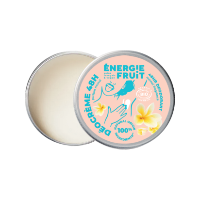 Déo crème 48h monoï bio, 45g Energie Fruit - Parashop