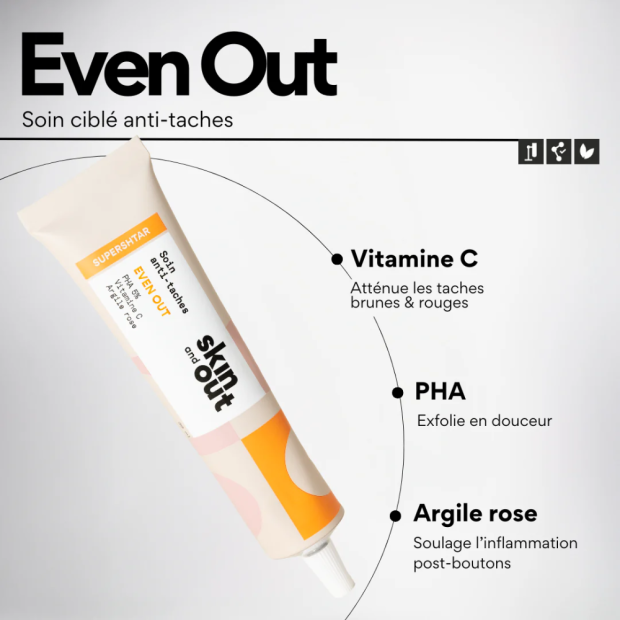 EVEN OUT Soin acné anti-taches, 30ml