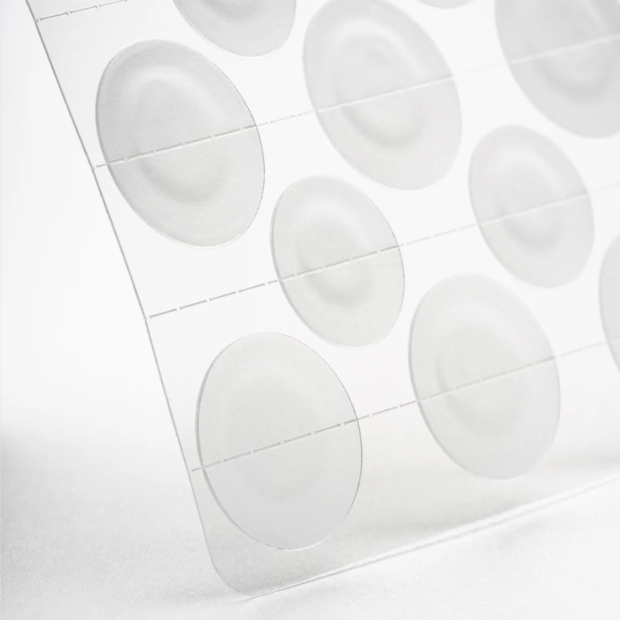 CLEAR OUT Patchs stop-boutons, x46