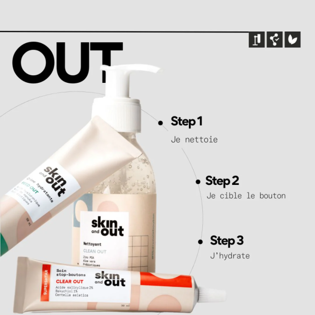 CLEAN & CLEAR La Bento Solution Complète In & Out 2 mois