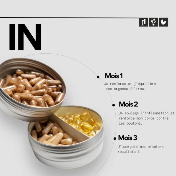 CLEAN & CLEAR La Bento Solution Complète In & Out 2 mois