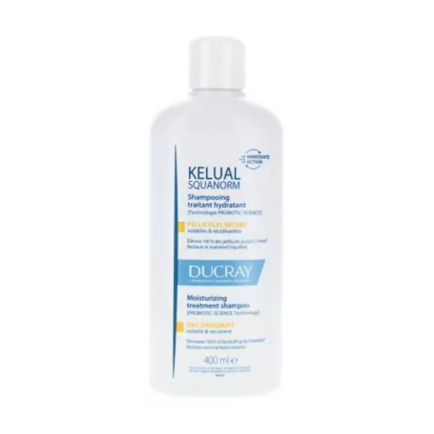 Squanorm Shampoing Traitant Pellicules Sèches, 400ml - Parashop.com