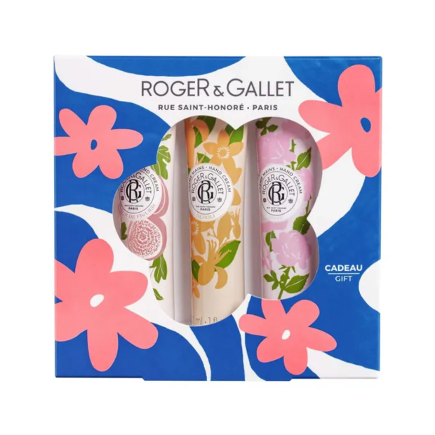 Coffret 3 Crèmes Mains Bienfaisantes Fleur de Figuier + Néroli + Rose, 3x30ml - Parashop.com