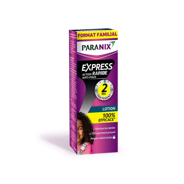 Paranix Lotion Express 2 Minutes Contre Les Poux, 95ml - Parashop.com
