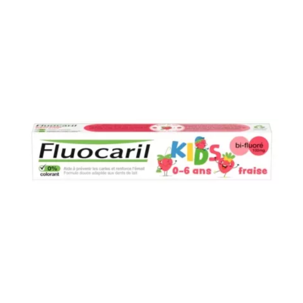 Junior Dentifrice 0-6 Ans Fraise, 75ml