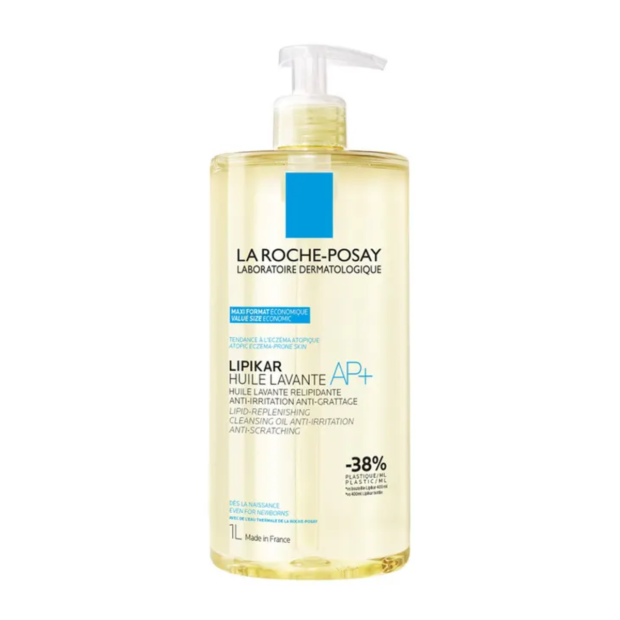 Lipikar Ap+ Huile Lavante Relipidante Anti-Irritations , 1L