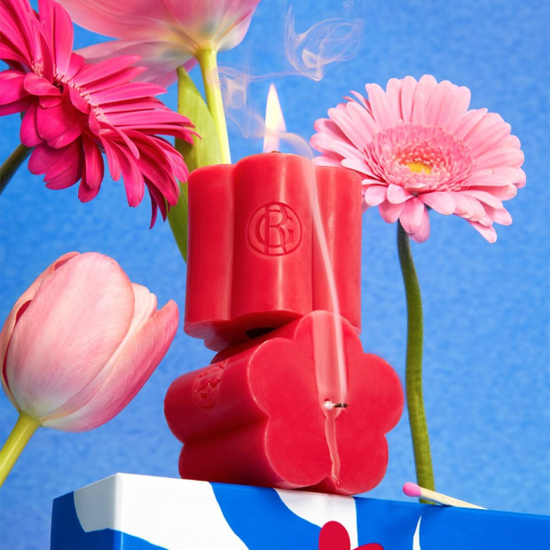 Coffret Gingembre Rouge Eau Parfumée Bienfaisante 100ml + Bougie Offerte