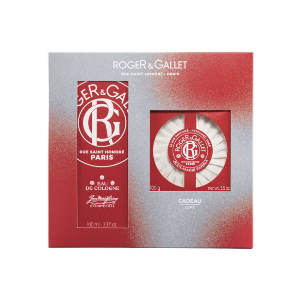 Coffret Jean-Marie Farina Eau de Cologne 100ml + Savon 100g Offert