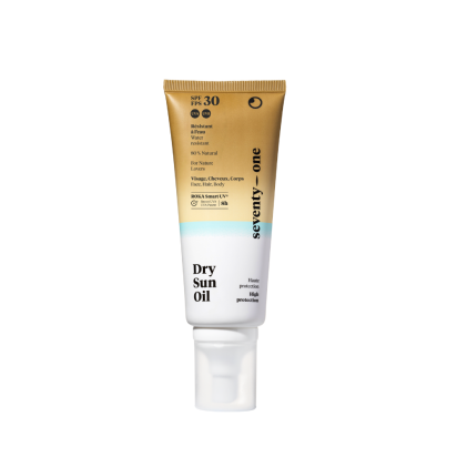 SeventyOne Percent Dry Sun Oil Huile Sèche Visage Corps Cheveux SPF30 100ml | Parashop.com