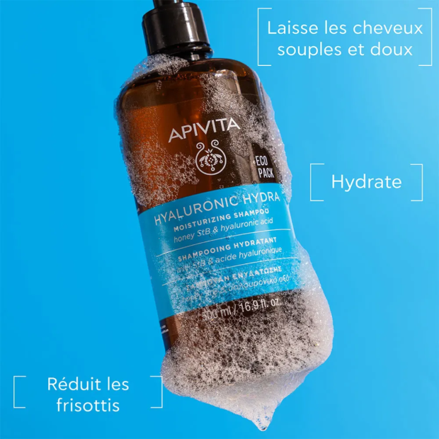 Hyaluronic Hydra Shampoing Tous Types de Cheveux, 500ml