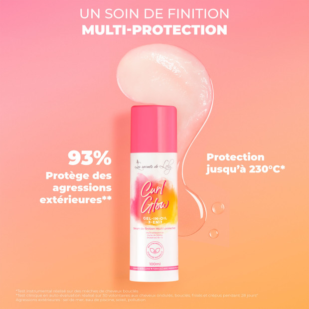 Curl Glow Sérum de Finition Multi-Protection, 100ml
