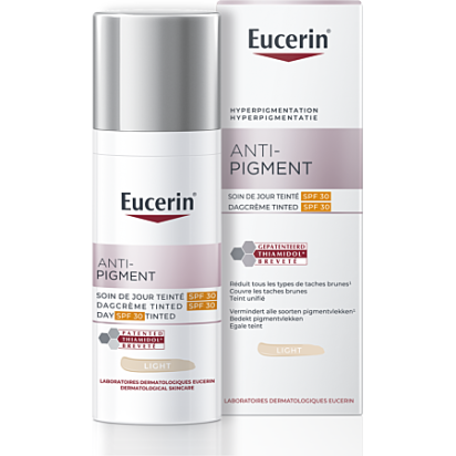 Eucerin Anti-Pigment Soin de Jour Teinté SPF30 Teinte Light, 50ml | Parashop.com
