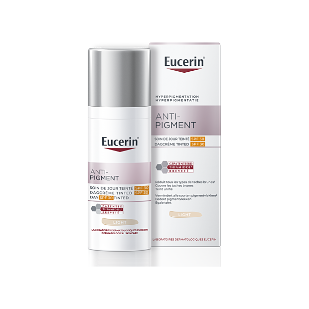Eucerin Anti-Pigment Soin de Jour Teinté SPF30 Teinte Light, 50ml | Parashop.com