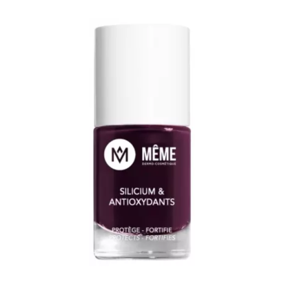 Silicium & Antioxydants Vernis Aubergine n°08, 10ml - Parashop.com