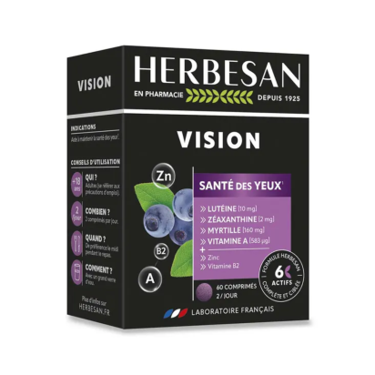 Vision Santé Des Yeux, 60 Comprimés - Parashop.com