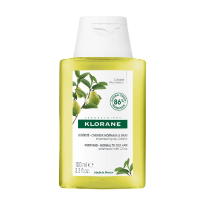 Légèreté Shampoing Au Cédrat Cheveux Normaux À Gras, 100ml - Parashop.com