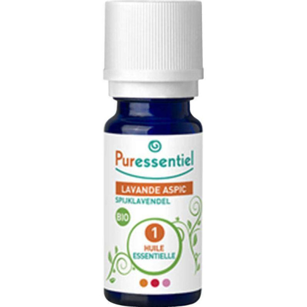 HUILE ESSENTIELLE, Lavande aspic BIO, 10ml Puressentiel - Parashop