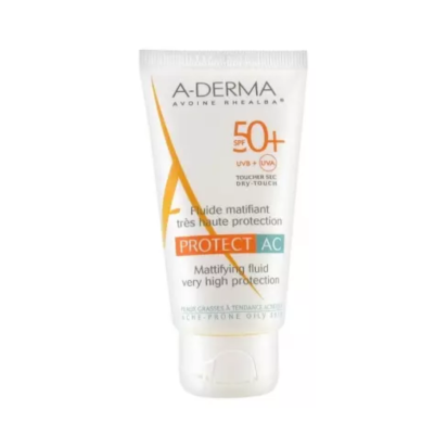 Protect AC Fluide Matifiant Très Haute Protection SPF50+, 40ml - Parashop.com