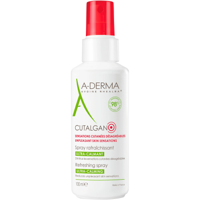 A-Derma Cutalgan Spray Rafraîchissant Ultra-Calmant, 100ml | Parashop.com