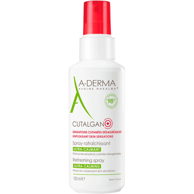 A-Derma Cutalgan Spray Rafraîchissant Ultra-Calmant, 100ml | Parashop.com