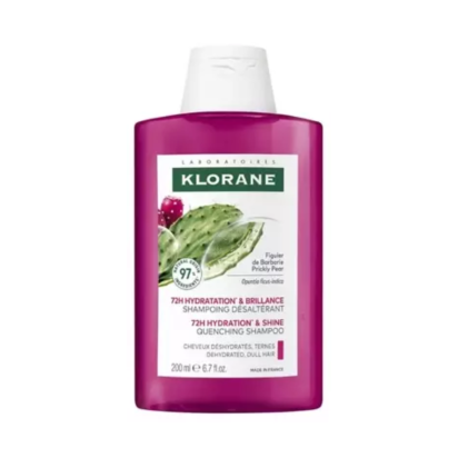 Hydratation & Brillance Shampoing Désaltérant au Figuier de Barbarie Cheveux Ternes, 200ml - Parashop.com