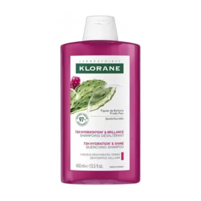 Hydratation & Brillance Shampoing Désaltérant au Figuier de Barbarie Cheveux Ternes, 400ml - Parashop.com
