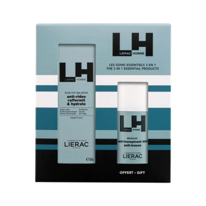 Homme Coffret Fête des Pères Fluide Anti-Age + Déodorant Offert 100ml - Parashop.com