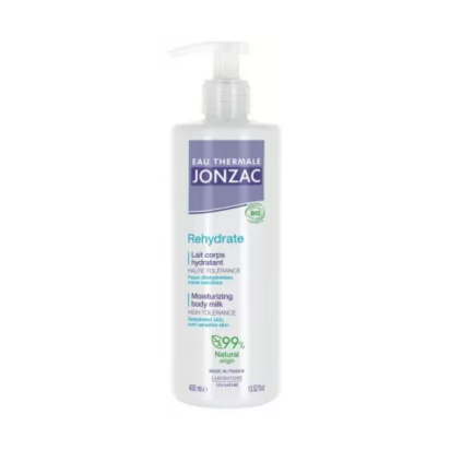 Rehydrate Lait Corps Hydratant Bio, 400ml - Parashop.com