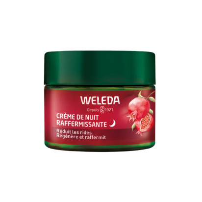 Weleda GRENADE & MACA Crème de nuit raffermissante, 40ml | Parashop.com