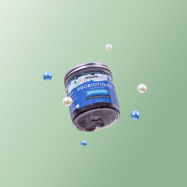 Gummies Probiotiques Sans Sucre, 42 Gummies