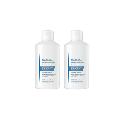 Ducray Kelual DS Shampooing Traitant, lot 2x100ml | Parashop.com