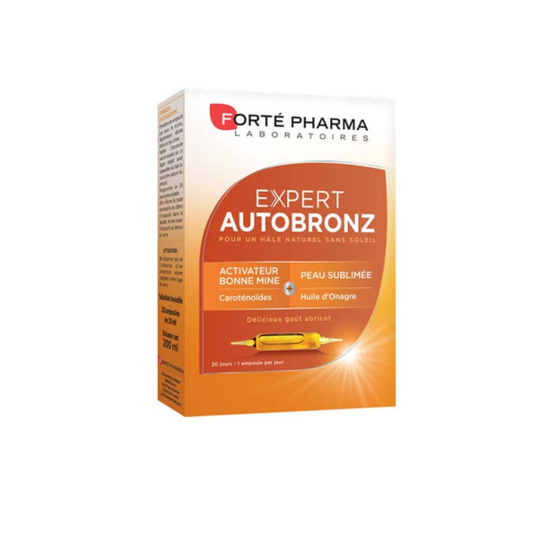 EXPERT Autobronzant, 20 Ampoules Forte Pharma - Parashop
