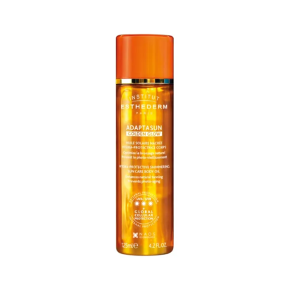 Adaptasun Huile Solaire Nacrée Soleil Fort, 125ml