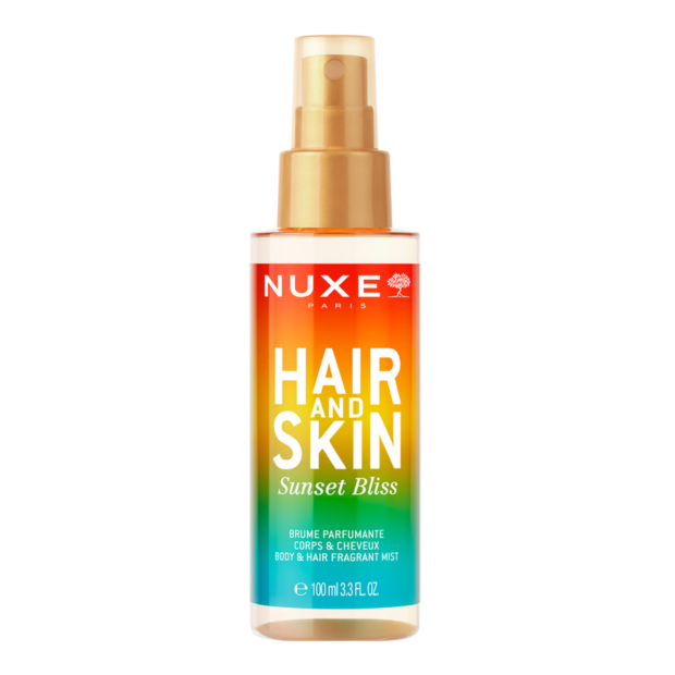HAIR & SKIN Brume parfumante corps et cheveu Sunset Bliss, 100ml - Parashop.com