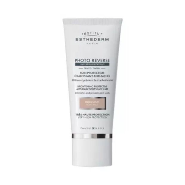 Photo Reverse Soin Protecteur Éclaircissant Anti-taches Teinté Beige Clair, 50ml - Parashop.com