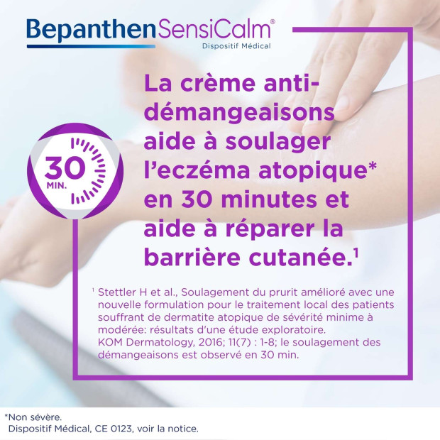 Bepanthen Sensicalm Crème Anti-Démangeaisons Eczema, 50G