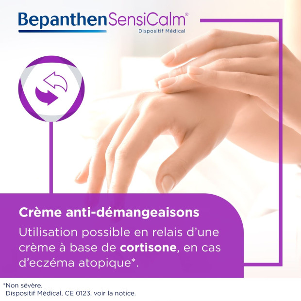 Bepanthen Sensicalm Crème Anti-Démangeaisons Eczema, 50G