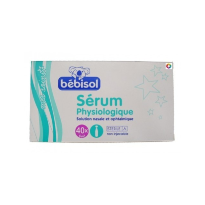 Sérum physiologique, 40x5ml - Parashop.com