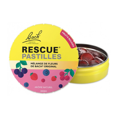 Pastilles Saveur Fruits Rouges, 50g