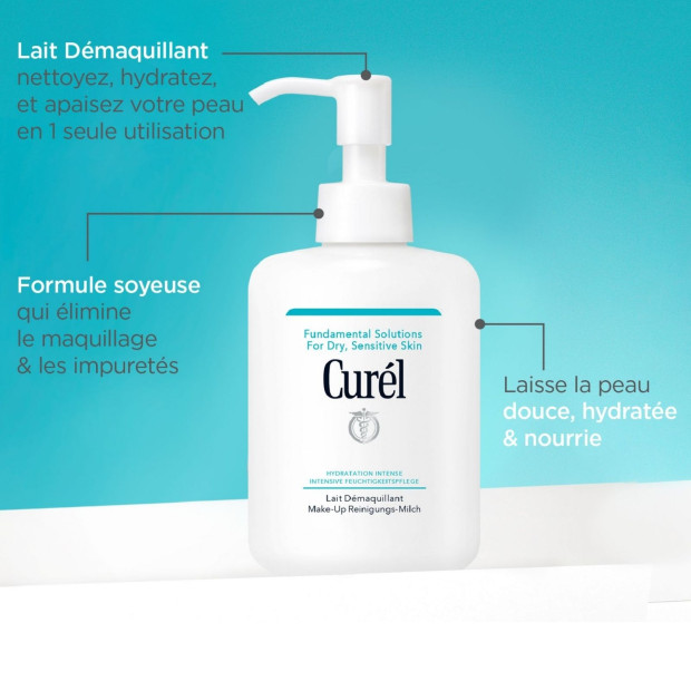 Lait démaquillant Hydratation Intense, 200ml