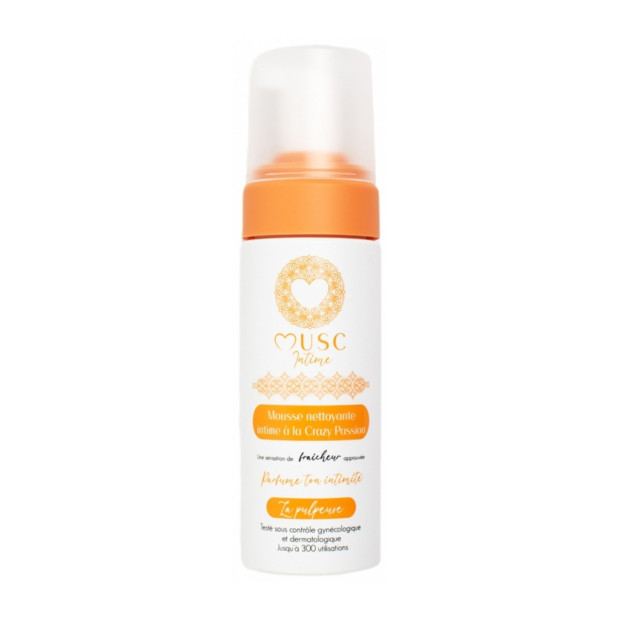 Crazy Passion - La pulpeuse Mousse nettoyante intime, 150ml
