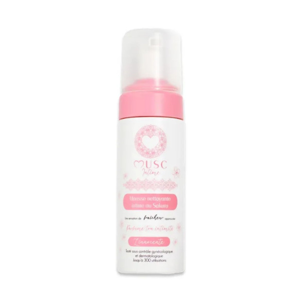 Fleur de Sakura - L'innoncente Mousse nettoyante intime, 150ml