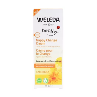 Baby Crème pour le Change Calendula Sans Parfum, 75ml - Parashop.com