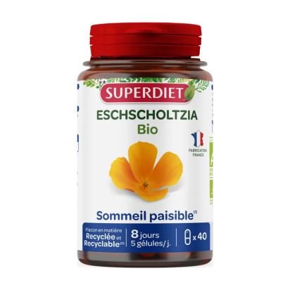 Eschscholtzia Bio, 40 Gélules - Parashop.com