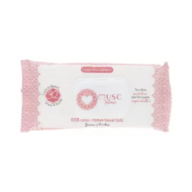 Sweet Litchi - La délicieuse Lingettes intimes, 30 unités - Parashop.com